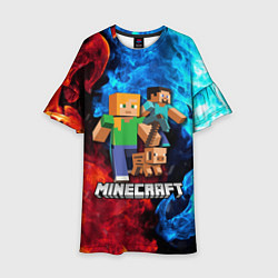 Детское платье Minecraft Майнкрафт