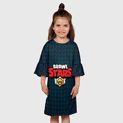 Платье клеш для девочки Brawl S, цвет: 3D-принт — фото 2