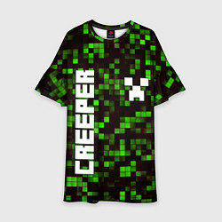 Детское платье MINECRAFT CREEPER