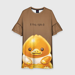 Платье клеш для девочки Baby Niffler, цвет: 3D-принт