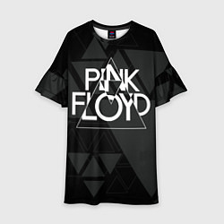 Платье клеш для девочки Pink Floyd, цвет: 3D-принт