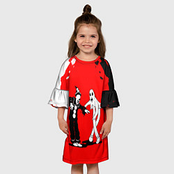 Платье клеш для девочки GHOSTEMANE, цвет: 3D-принт — фото 2