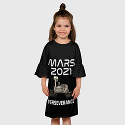 Платье клеш для девочки Perseverance, цвет: 3D-принт — фото 2
