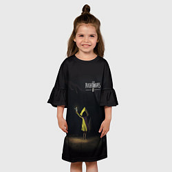 Платье клеш для девочки Маленькие кошмары Шестая, цвет: 3D-принт — фото 2