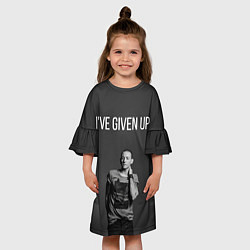 Платье клеш для девочки Given Up, цвет: 3D-принт — фото 2