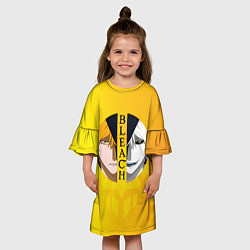 Платье клеш для девочки Хичиго Bleach, цвет: 3D-принт — фото 2