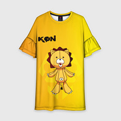 Платье клеш для девочки Kon Bleach, цвет: 3D-принт