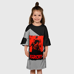 Платье клеш для девочки FARCRY, цвет: 3D-принт — фото 2