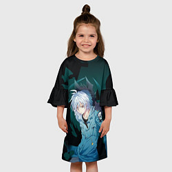 Платье клеш для девочки Fairy Tail, цвет: 3D-принт — фото 2