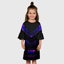 Платье клеш для девочки ВИП ПЕРСОНА, цвет: 3D-принт — фото 2