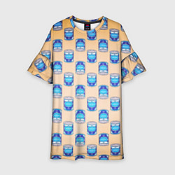 Детское платье Сгущенка паттерн