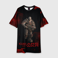 Платье клеш для девочки NPC GEARS OF WAR Z, цвет: 3D-принт