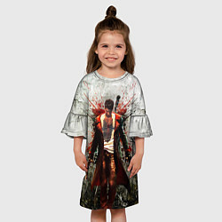 Платье клеш для девочки Dante Definitive W, цвет: 3D-принт — фото 2