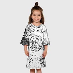 Платье клеш для девочки Velial squad velial pharaoh, цвет: 3D-принт — фото 2