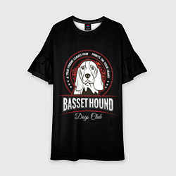 Детское платье Бассет Хаунд Basset Hound