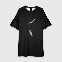 Детское платье Лунные качели dark grey theme