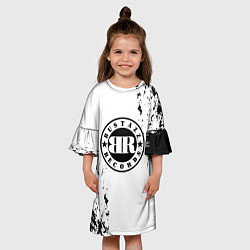 Платье клеш для девочки 9 грамм: Bustazz Records, цвет: 3D-принт — фото 2
