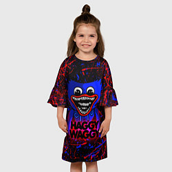 Платье клеш для девочки HAGGY WAGGY POPPY PLAYTIME, цвет: 3D-принт — фото 2