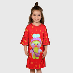 Платье клеш для девочки Лалафания, цвет: 3D-принт — фото 2