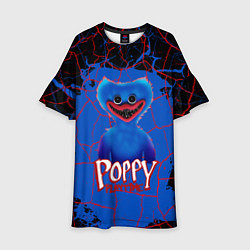 Платье клеш для девочки Poppy Playtime Playtime Игры, цвет: 3D-принт