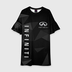 Платье клеш для девочки Infiniti Инфинити, цвет: 3D-принт