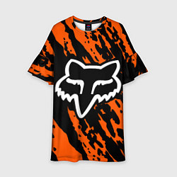 Детское платье FOX MOTOCROSS ORANGE