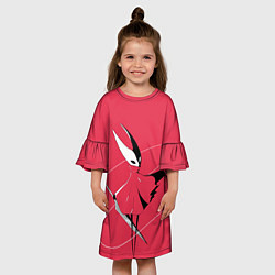 Платье клеш для девочки Хорнет Hornet, цвет: 3D-принт — фото 2