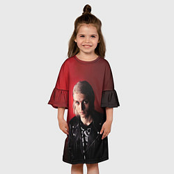 Платье клеш для девочки ПЛАТИНА PLATINA, цвет: 3D-принт — фото 2