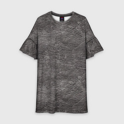 Детское платье Серая кожа