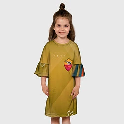 Платье клеш для девочки Roma Абстракция спорт, цвет: 3D-принт — фото 2