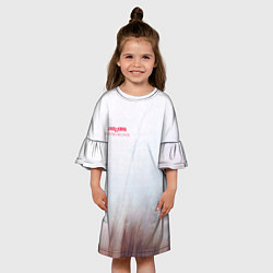 Платье клеш для девочки Seventeen Seconds - The Cure, цвет: 3D-принт — фото 2