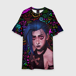 Детское платье Jinx: Джинкс Паудер