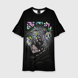 Платье клеш для девочки Gabimaru, цвет: 3D-принт