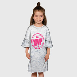 Платье клеш для девочки Vip, цвет: 3D-принт — фото 2