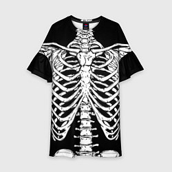 Детское платье Skeleton ribs