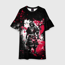 Платье клеш для девочки Ghost of Tsushima - samurai, цвет: 3D-принт