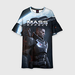 Платье клеш для девочки Mass Effect game, цвет: 3D-принт