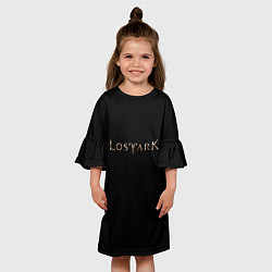 Платье клеш для девочки Lostark, цвет: 3D-принт — фото 2