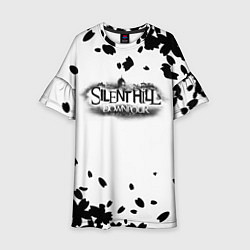 Платье клеш для девочки Silent hill logo downpoor, цвет: 3D-принт