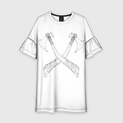 Детское платье Топоры