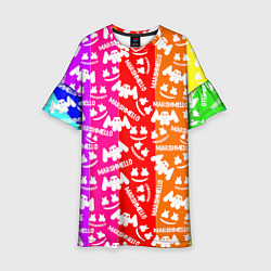 Детское платье Marshmello rainbow