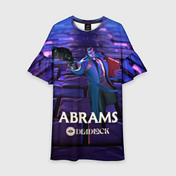 Платье клеш для девочки Deadlock Abrams, цвет: 3D-принт