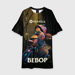 Платье клеш для девочки Bebop Deadlock, цвет: 3D-принт