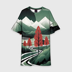 Детское платье Дорога на природу