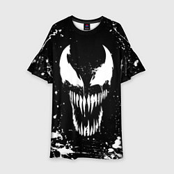 Детское платье Venom logo