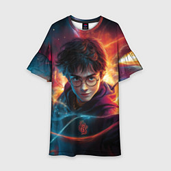 Платье клеш для девочки Harry Potter, цвет: 3D-принт