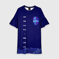 Детское платье Mortal Kombat - Саб-Зиро