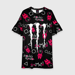 Детское платье Monster energy x Ojingeo geim