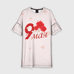 Детское платье 9 мая гвоздики