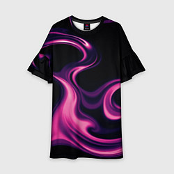 Детское платье Color pink smoke